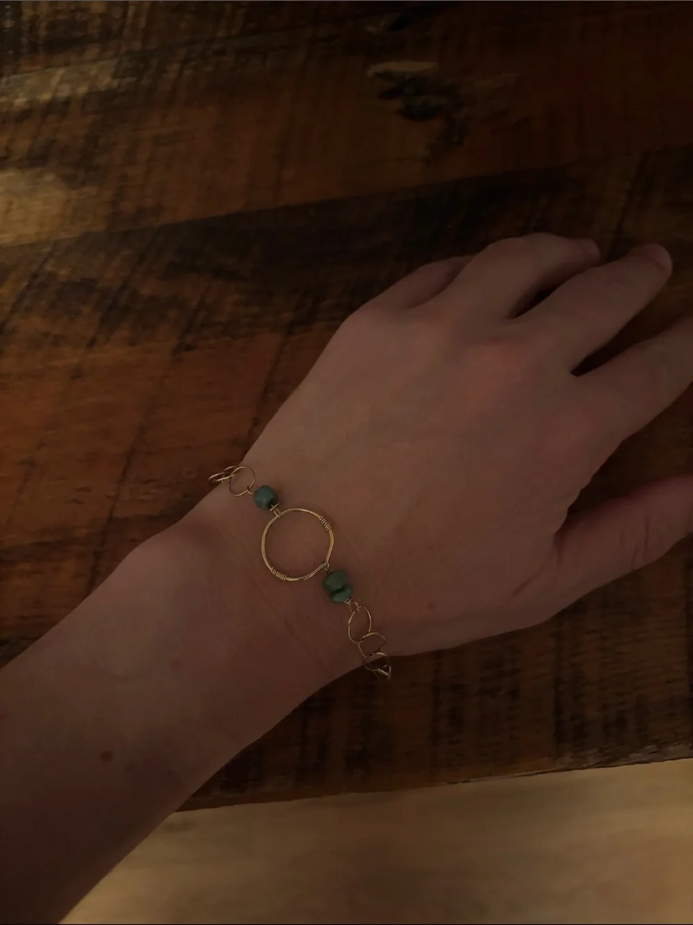 Gold bracelet
